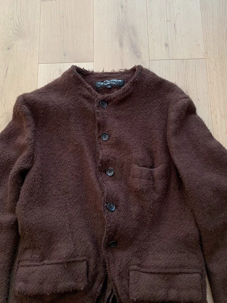 Comme des Garcons Comme des Garçons Homme Plus Brown Wool Blazer S Size US S / EU 44-46 / 1 - 2 Thumbnail