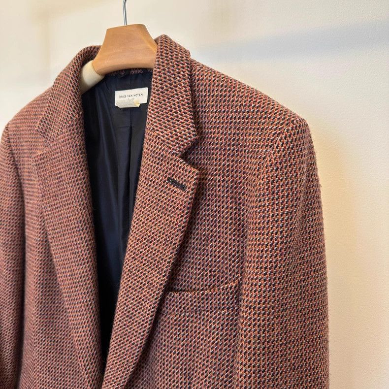 Dries Van Noten Dries Van Noten Casual Wool Blazer Size US L / EU 52-54 / 3 - 5 Thumbnail