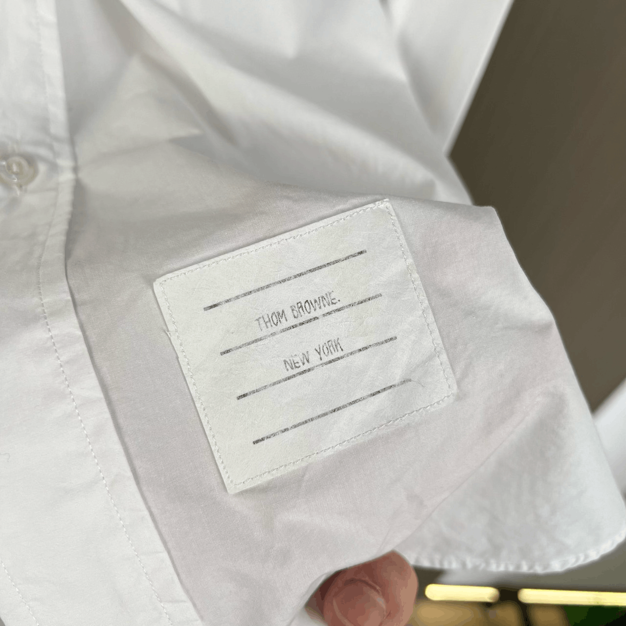 Thom Browne thom browne colored stripes long sleeve shirt Size US M / EU 48-50 / 2 - 8 Thumbnail