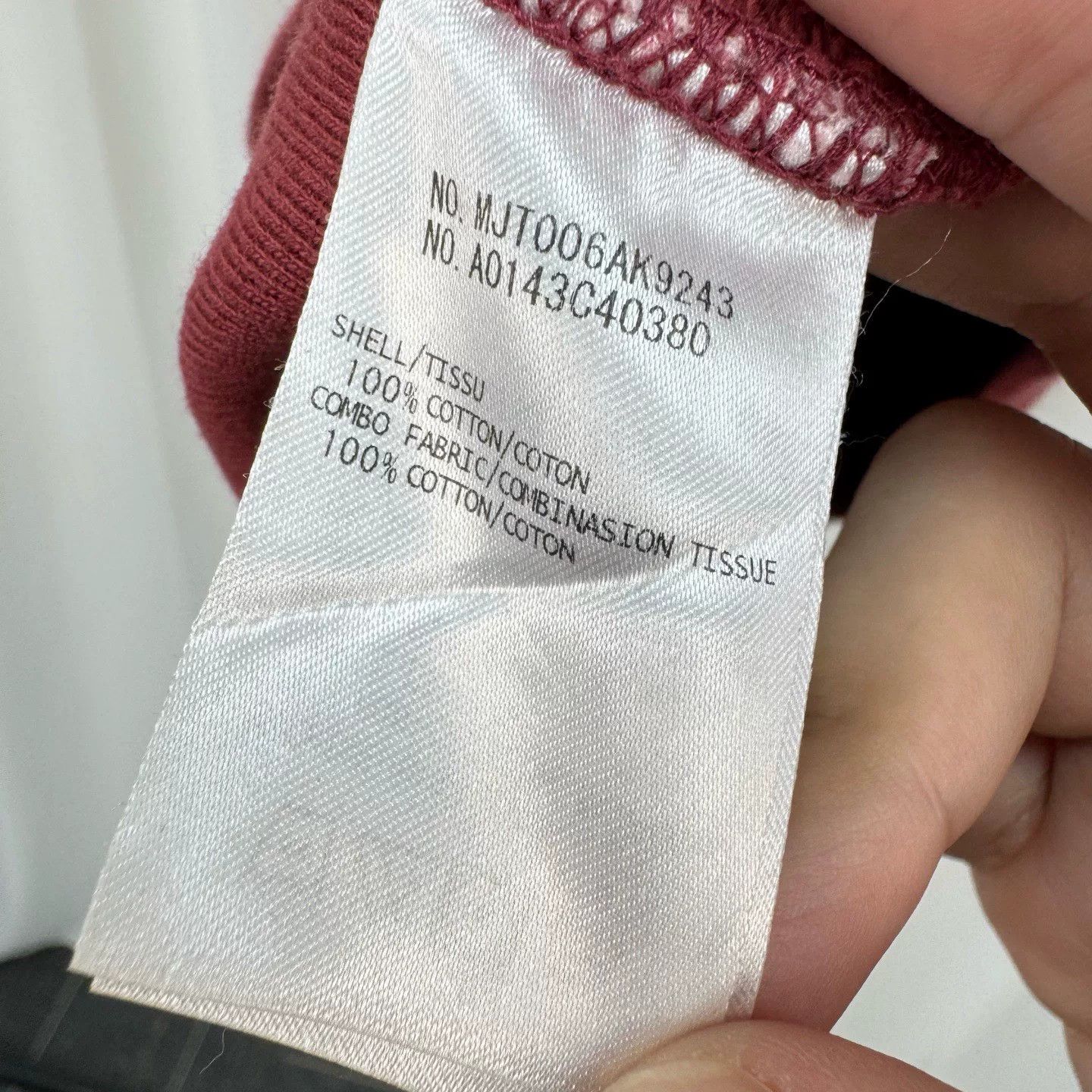 Thom Browne Thom Browne Burgundy Graphic Sweatshirt Size 2 Size US M / EU 48-50 / 2 - 7 Thumbnail