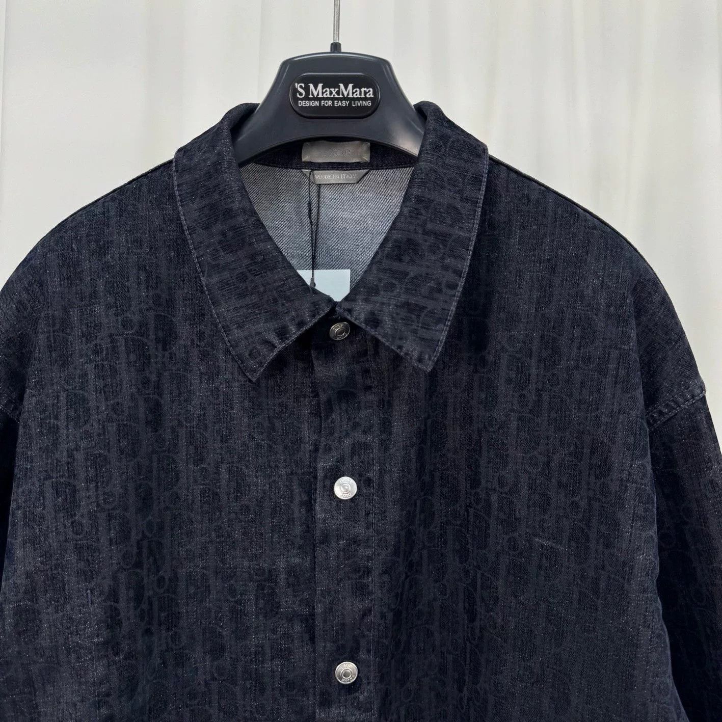 Dior Dior Velvet Print Denim Shirt Jacket Size US L / EU 52-54 / 3 - 3 Thumbnail