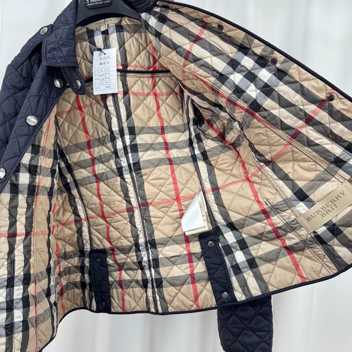 Burberry burberry quilted cotton outerwear jacket Size S / US 4 / IT 40 - 5 Thumbnail