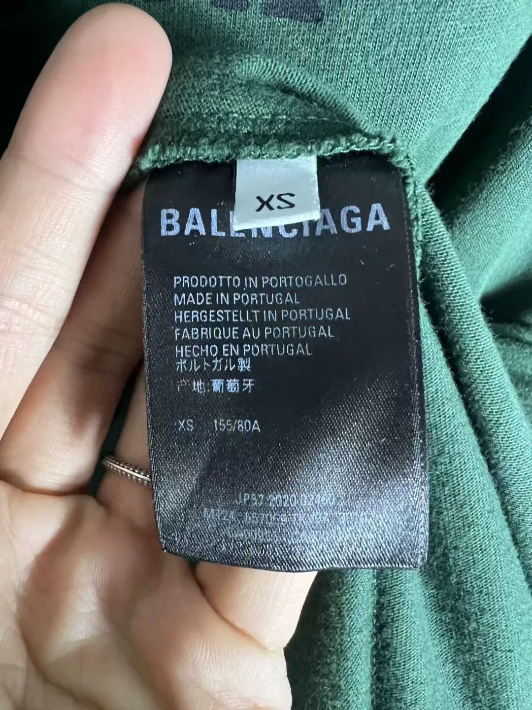 Balenciaga balenciaga unis3x short sleeve t-shirt Size US XS / EU 42 / 0 - 3 Thumbnail