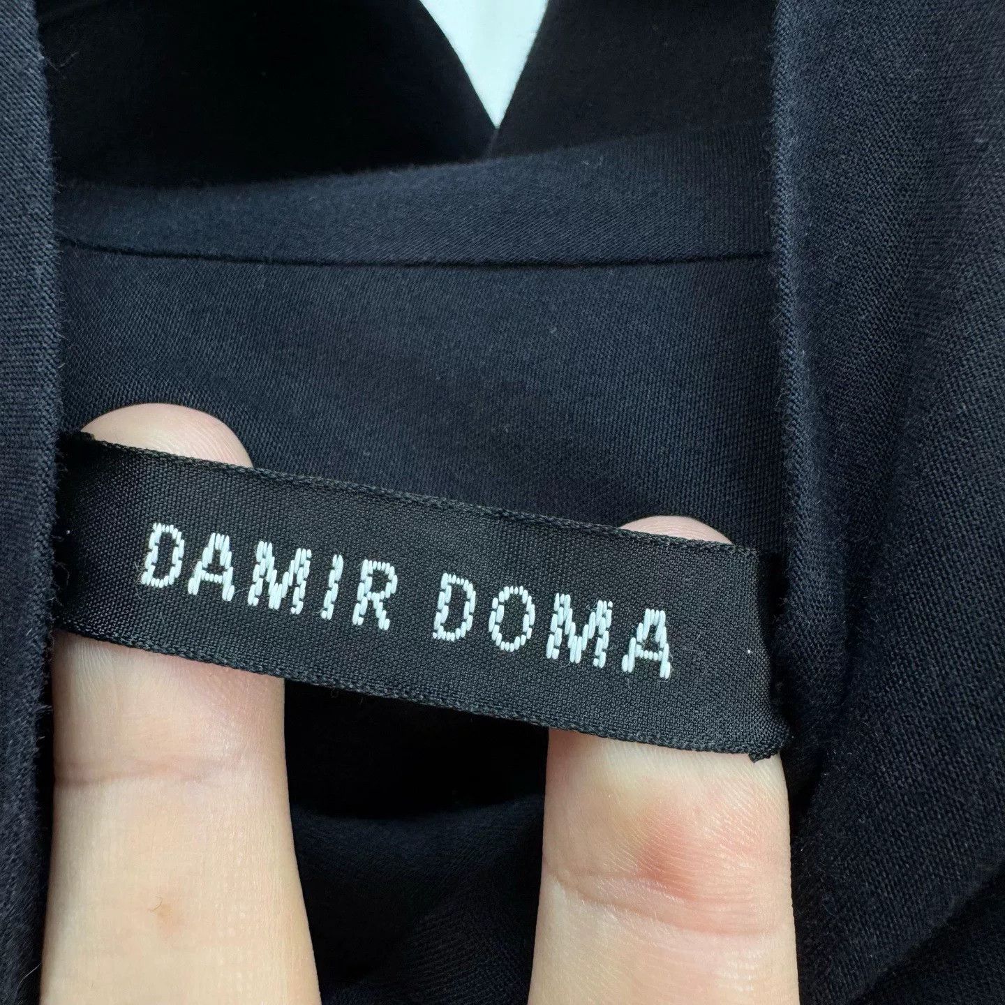 Rick Owens damir doma long sleeve shirt in dark color Size US M / EU 48-50 / 2 - 5 Thumbnail