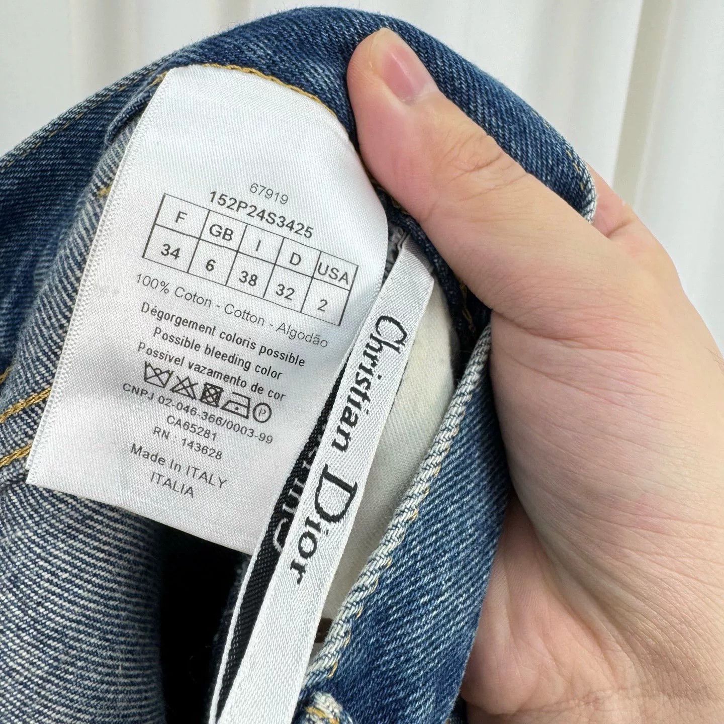 Dior dior blue wash flared jeans size 34 Size 34" / US 12 / IT 48 - 7 Thumbnail