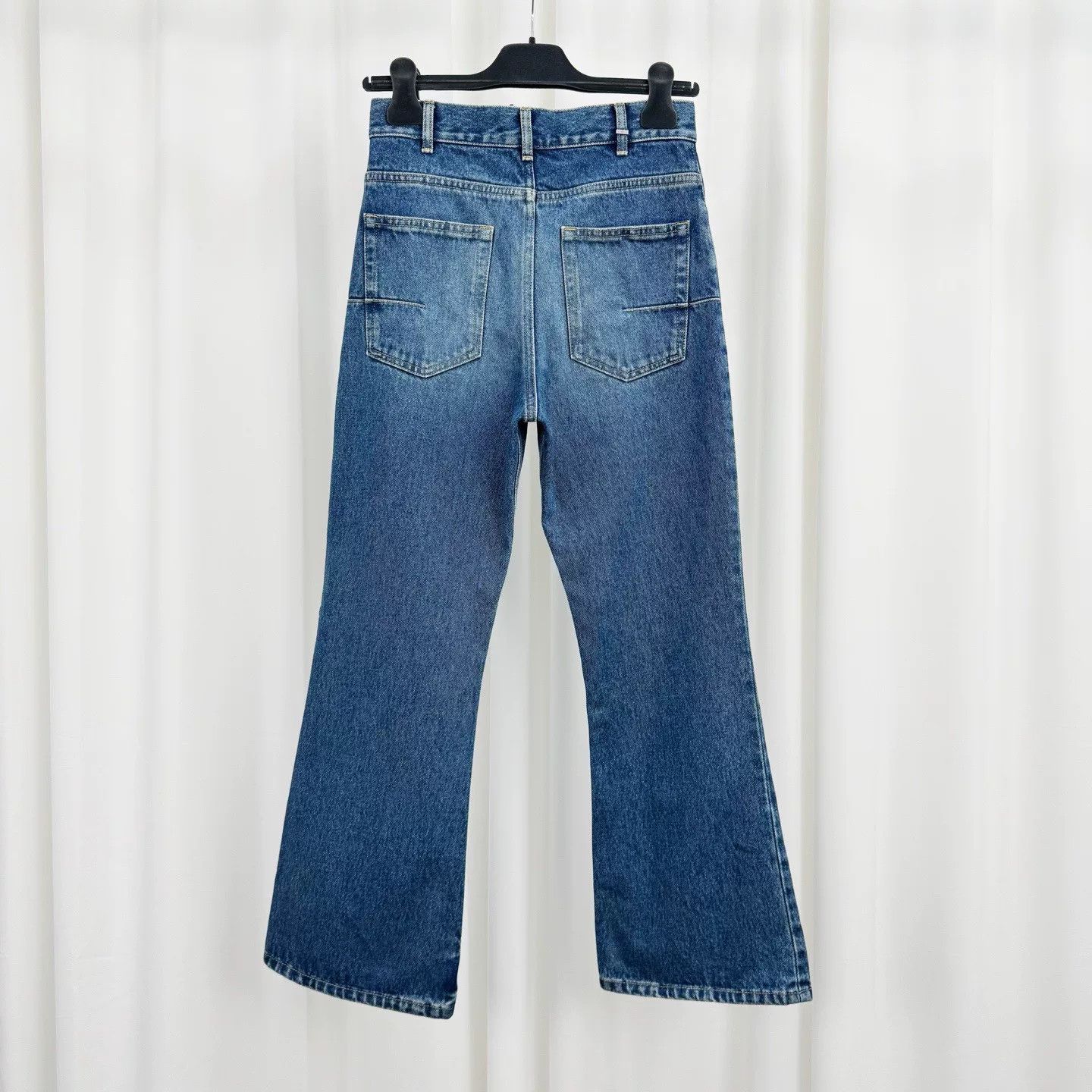 Dior dior blue wash flared jeans size 34 Size 34" / US 12 / IT 48 - 2 Thumbnail