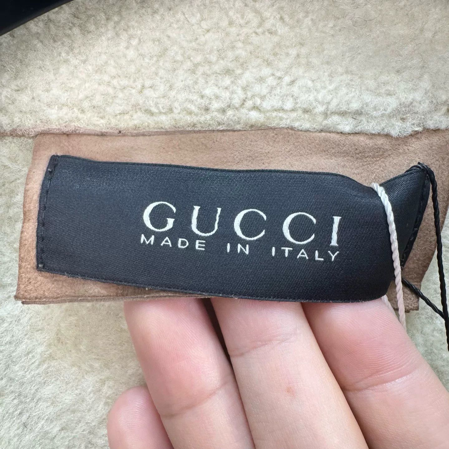Gucci gucci shearling leather zip jacket Size S / US 4 / IT 40 - 5 Thumbnail