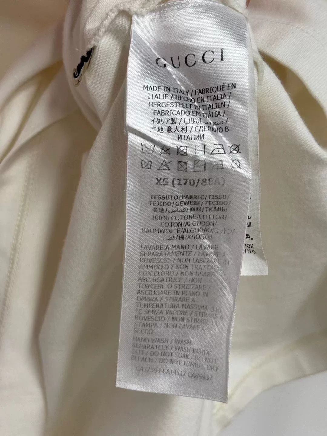 Gucci gucci short sleeve knife logo t-shirt Size XS / US 0-2 / IT 36-38 - 4 Thumbnail