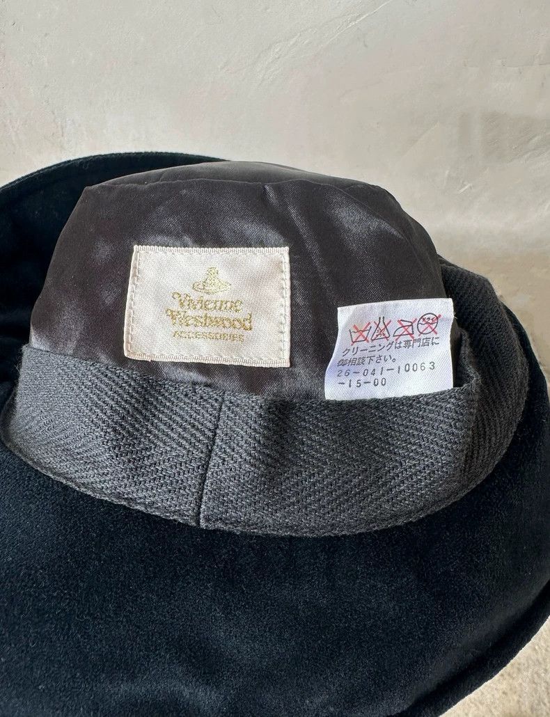 Vivienne Westwood Vivienne Westwood 90s Black Bucket Hat Size ONE SIZE - 4 Thumbnail