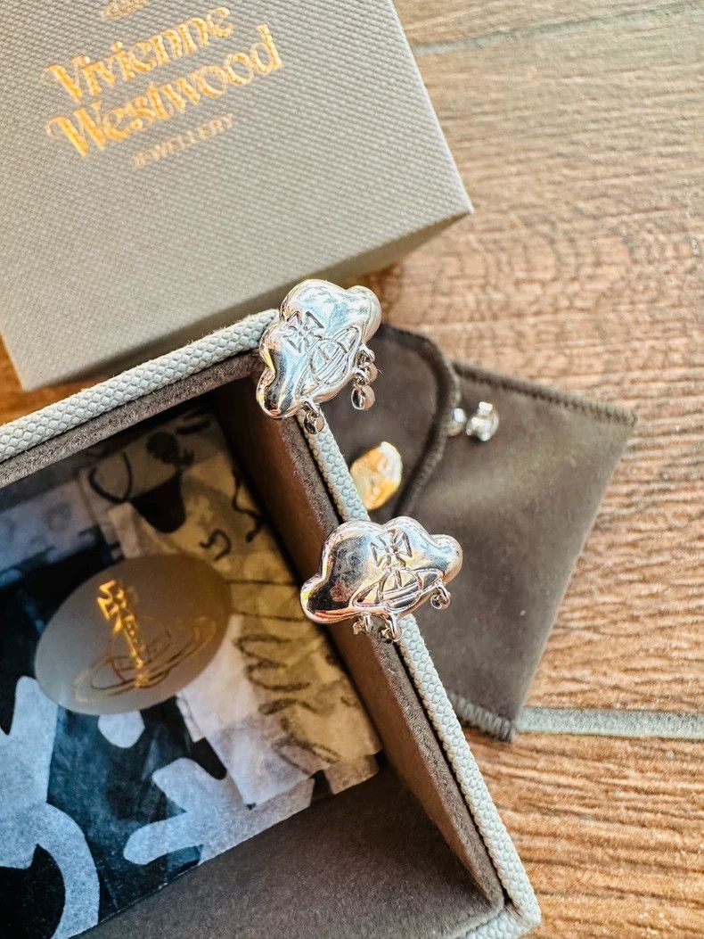Vivienne Westwood Vivienne Westwood Cloud Earrings Size ONE SIZE - 4 Thumbnail