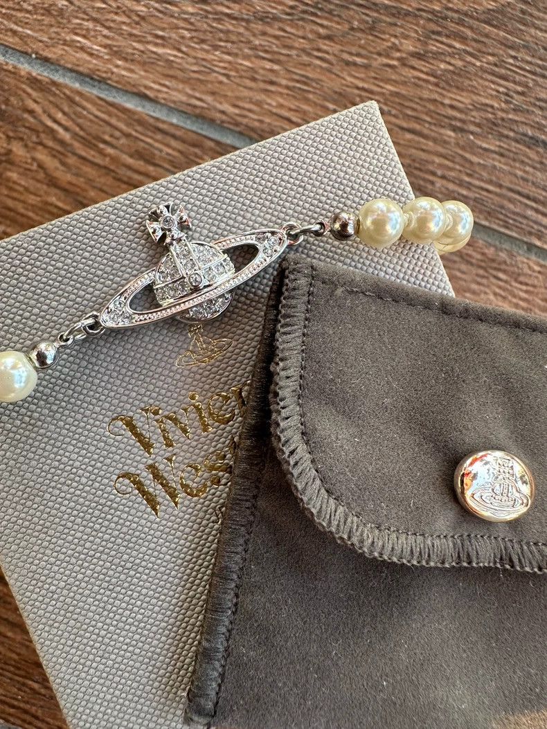 Vivienne Westwood Vivienne Westwood Mini Pearl Bracelet Size ONE SIZE - 9 Thumbnail