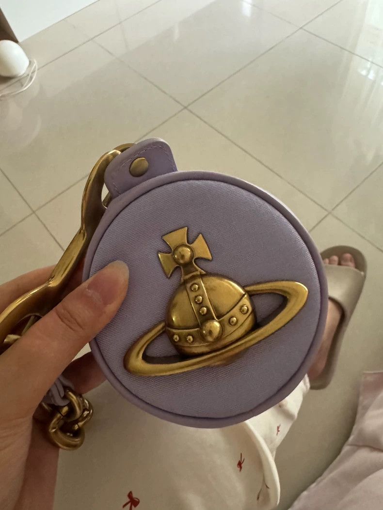 Vivienne Westwood Vivienne Westwood Purple Bucket Crossbody Bag Size ONE SIZE - 3 Thumbnail