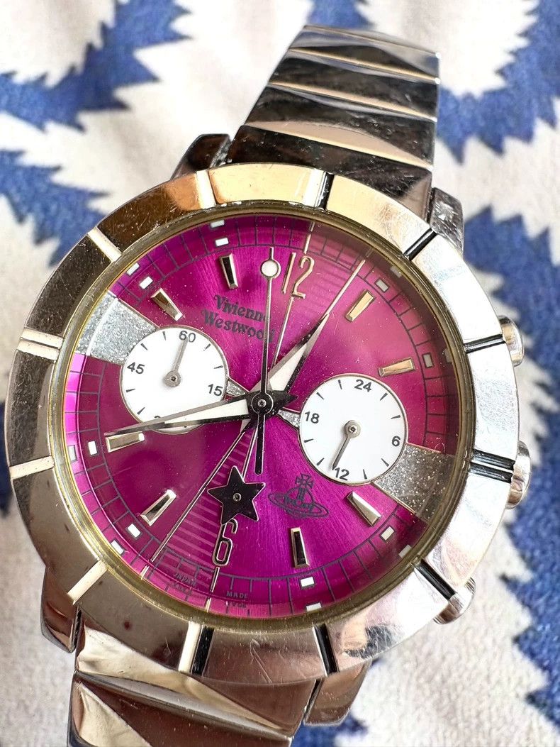 Vivienne Westwood Vivienne Westwood Vintage Pink Star Watch Size ONE SIZE - 8 Thumbnail