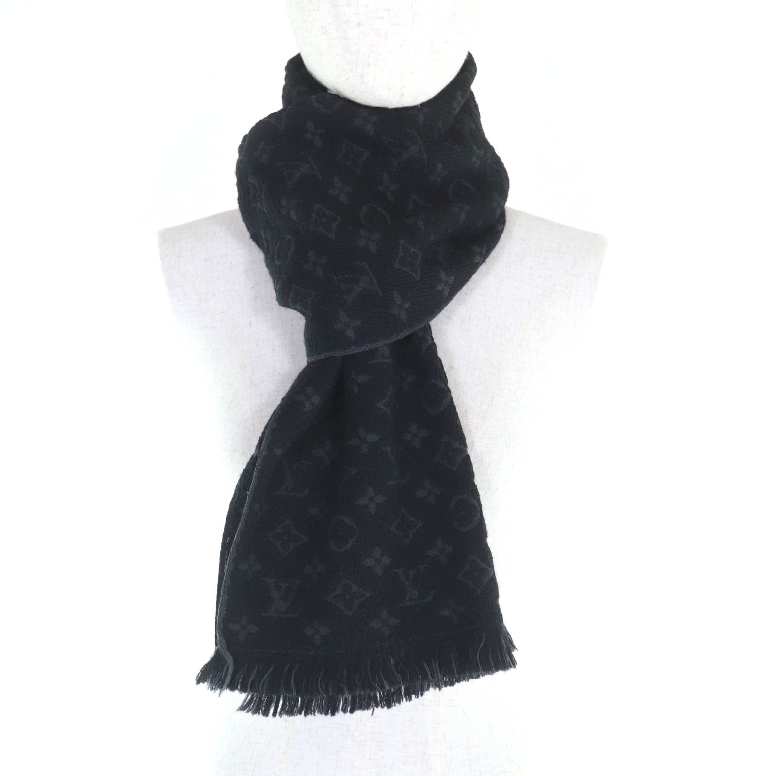 Louis Vuitton Louis Vuitton Louis Vuitton Monogram Wool Scarf Cotton Scarf M70520 DUTY FREE for USA Size ONE SIZE - 2 Thumbnail