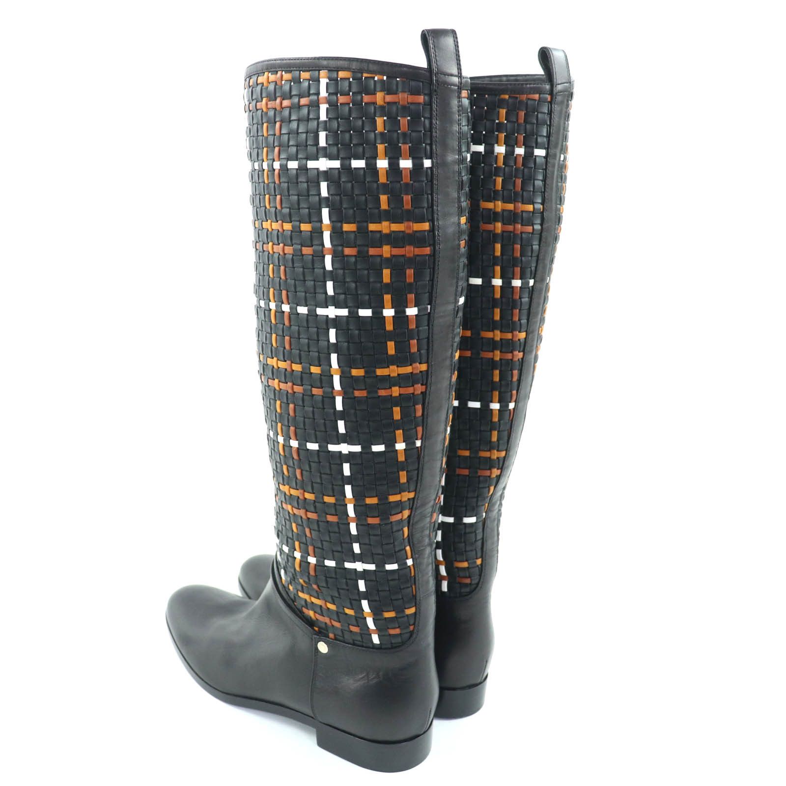 Hermes Hermes Hermès 37.5 Leather Boots Leather Shoes DUTY FREE for USA Size ONE SIZE - 6 Thumbnail