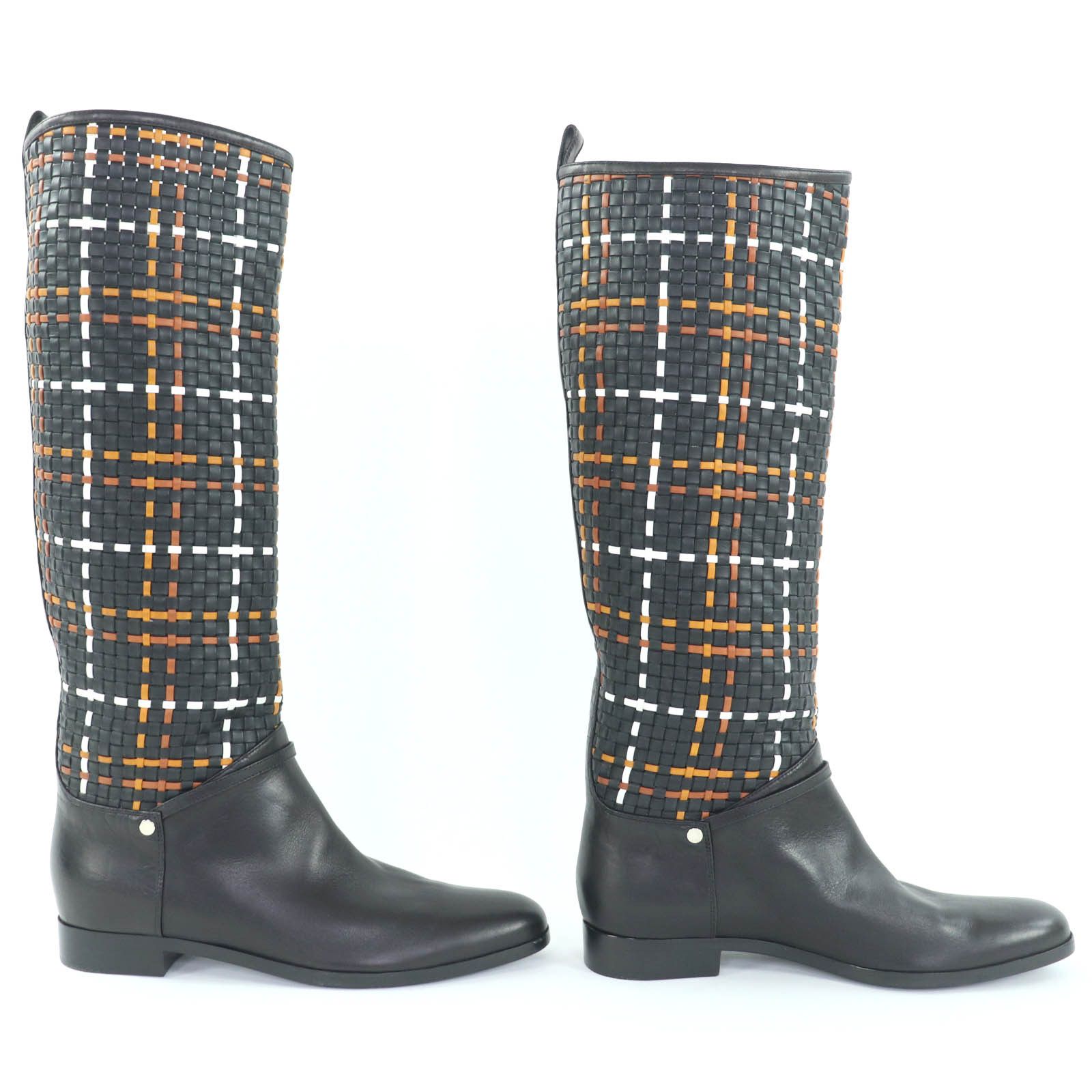 Hermes Hermes Hermès 37.5 Leather Boots Leather Shoes DUTY FREE for USA Size ONE SIZE - 4 Thumbnail