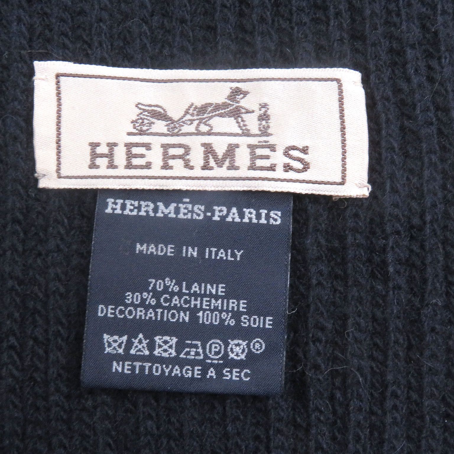 Hermes Hermes Hermès H Logo City Wool Scarf Others Scarf DUTY FREE for USA Size ONE SIZE - 7 Thumbnail