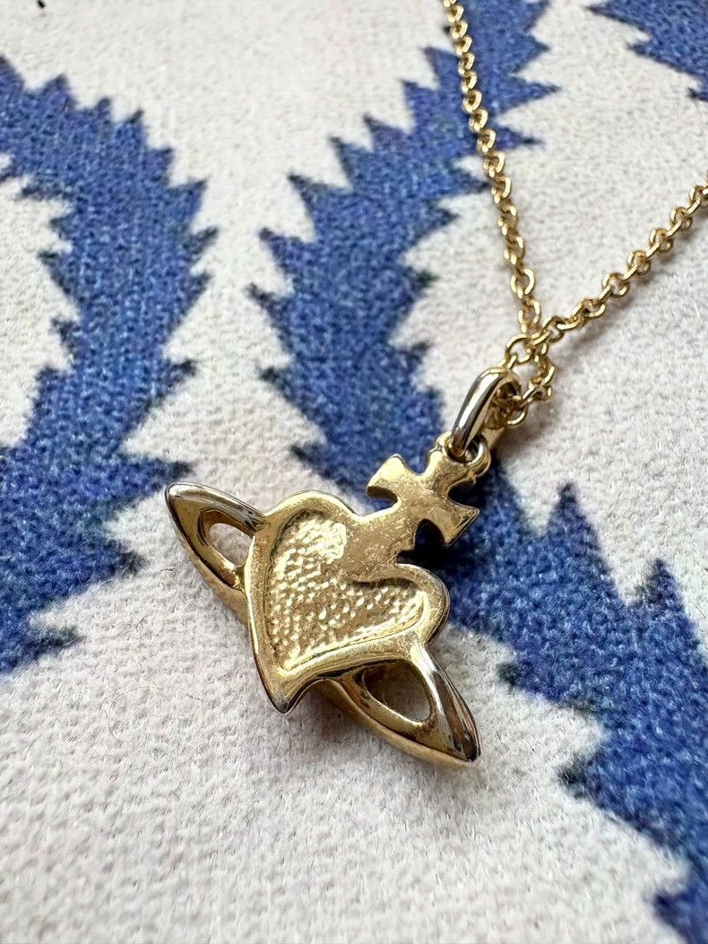 Vivienne Westwood Vivienne Westwood Red Heart Necklace Size ONE SIZE - 2 Thumbnail