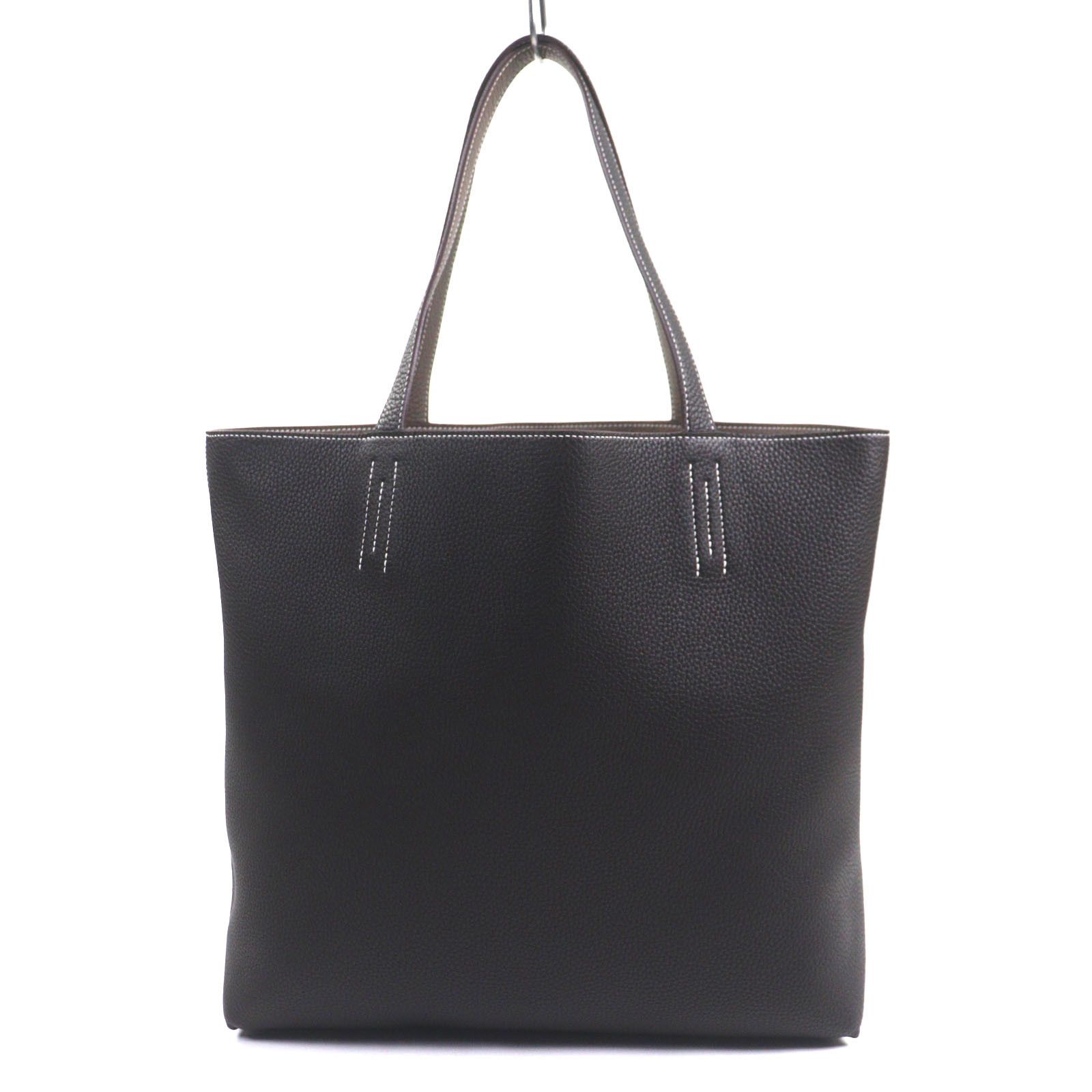 Hermes Hermes Hermès Double Sens45 Taurillon Clemence Tote Bag Leather Tote Bag Stamp K (2025) DUTY FREE for USA Size ONE SIZE - 5 Thumbnail