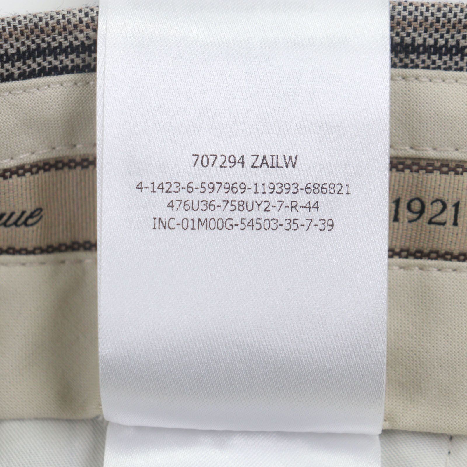 Gucci Gucci Gucci Check Pattern Linen Pants Others Pants DUTY FREE for USA Size ONE SIZE - 10 Thumbnail