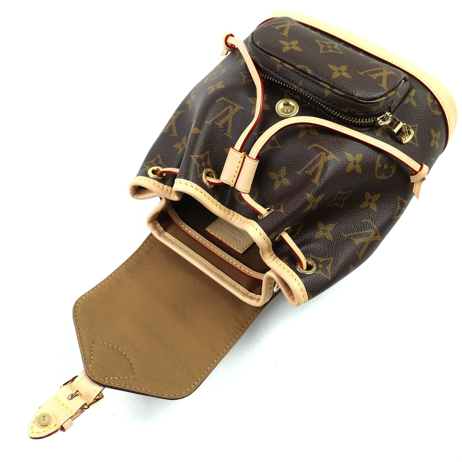 Louis Vuitton Louis Vuitton Louis Vuitton Montsouris MINI Monogram Backpack Canvas Backpack M11199 DUTY FREE for USA Size ONE SIZE - 8 Thumbnail