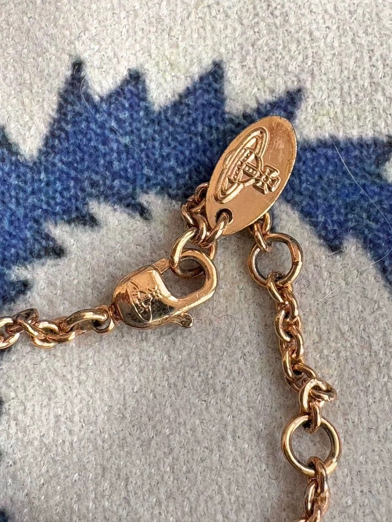 Vivienne Westwood Vivienne Westwood Pink Saturn Necklace Size ONE SIZE - 6 Thumbnail