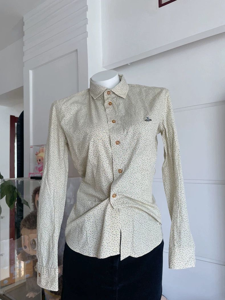 Vivienne Westwood Vivienne Westwood Floral Long Sleeve Shirt Size US M / EU 48-50 / 2 - 3 Thumbnail