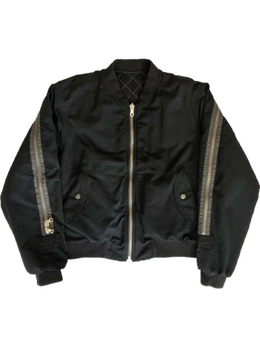 Dries Van Noten WOOL VERSION AW14 Backzip bomber jacket SZ:S, M, L