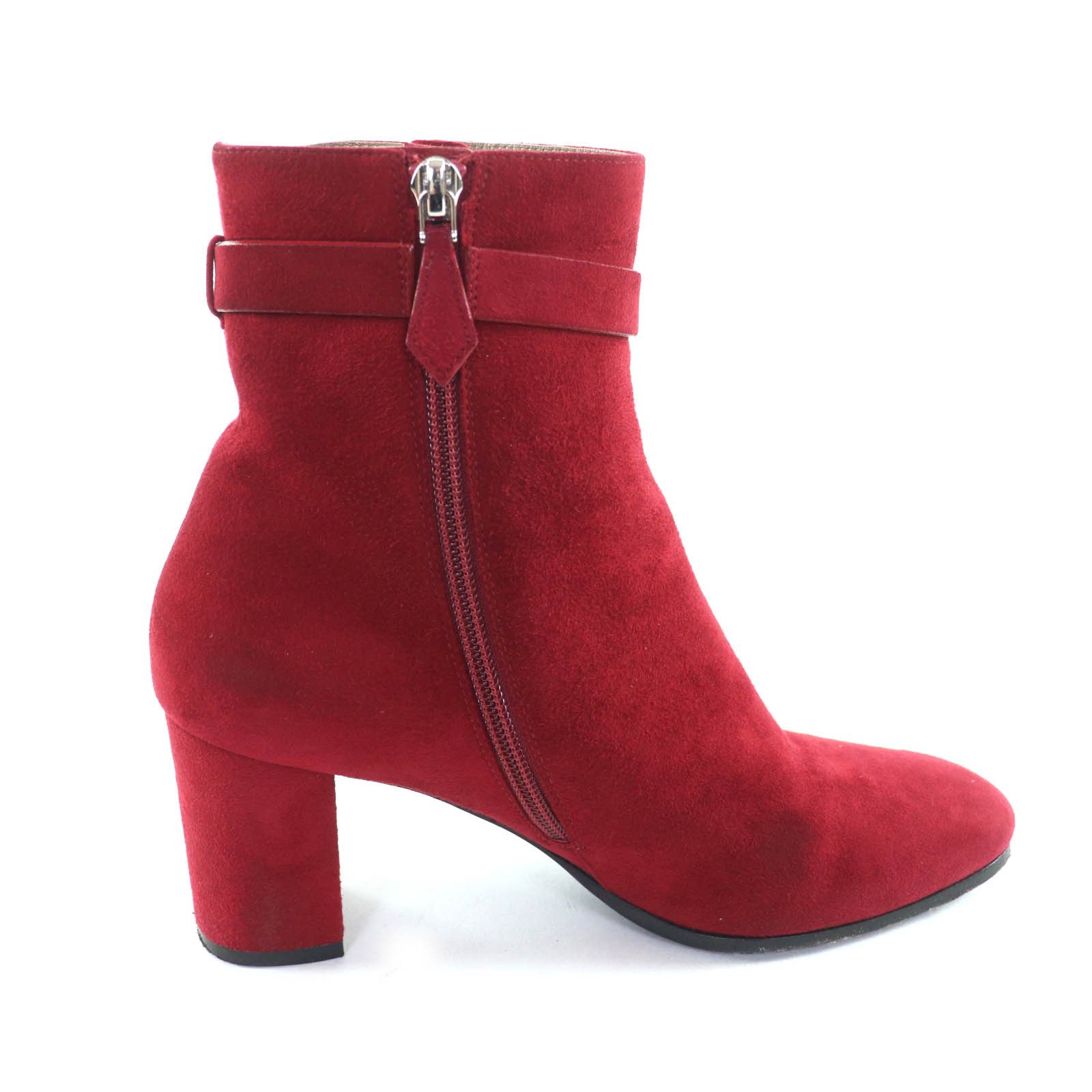 Hermes Hermes Hermès Saint Germain35.5 Suede Short Boots Suede Shoes DUTY FREE for USA Size ONE SIZE - 6 Thumbnail