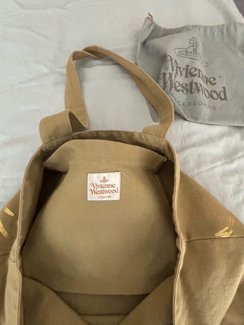 Vivienne Westwood Vivienne Westwood Canvas Tote Bag Size ONE SIZE - 4 Thumbnail