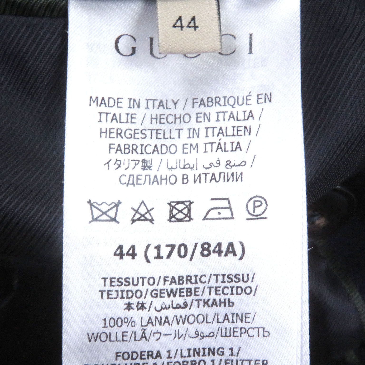 Gucci Gucci Gucci Chester Wool Coat Others Outerwear 715703 DUTY FREE for USA Size ONE SIZE - 8 Thumbnail