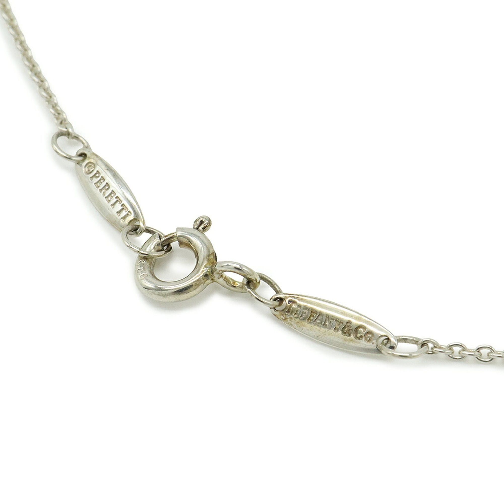 Tiffany & Co. TIFFANY & Co. Tiffany Elsa Peretti Diamond By the Yard Heart Bracelet in Ag925 Silver, 0.06ct Size ONE SIZE - 5 Thumbnail