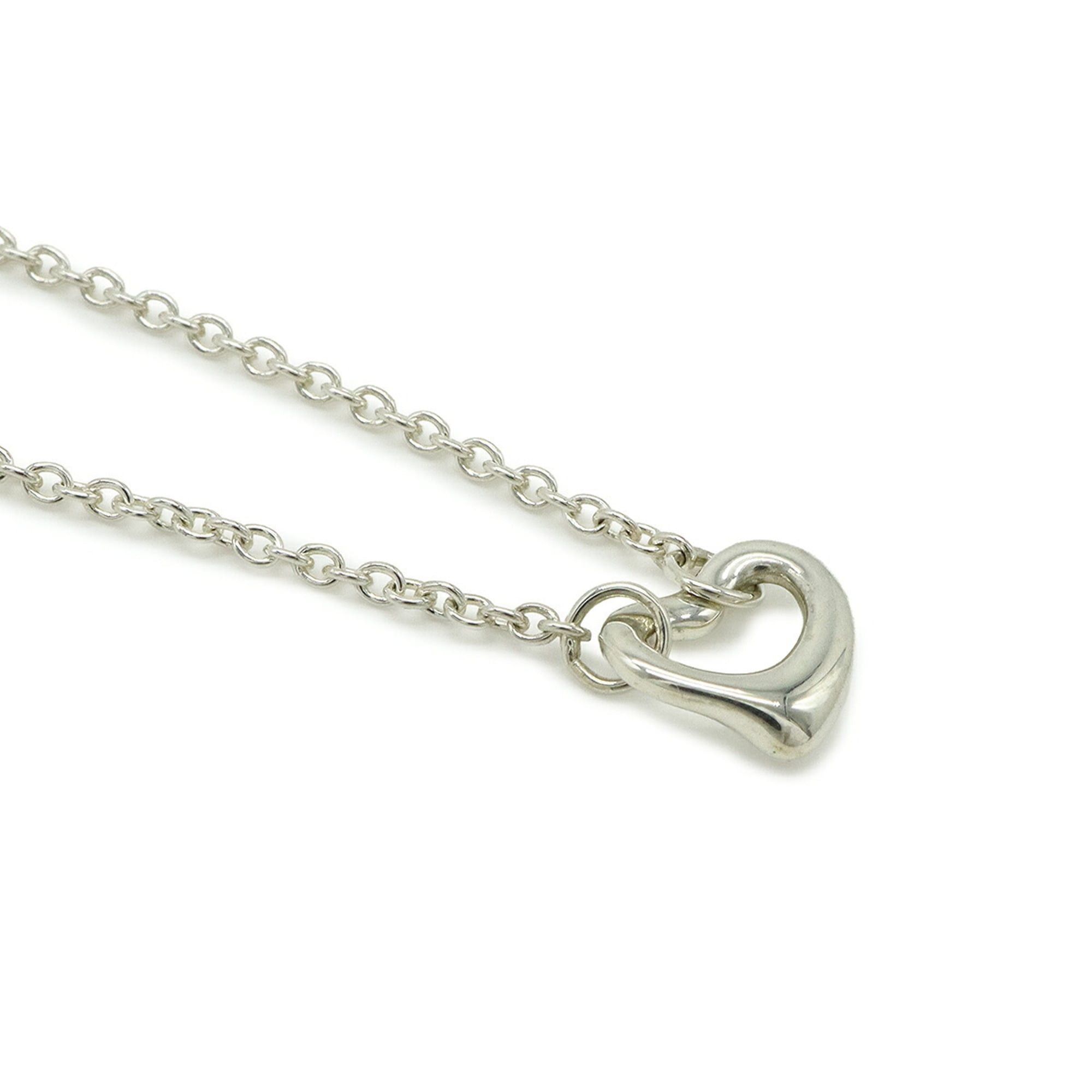 Tiffany & Co. TIFFANY & Co. Tiffany Elsa Peretti Diamond By the Yard Heart Bracelet in Ag925 Silver, 0.06ct Size ONE SIZE - 3 Thumbnail