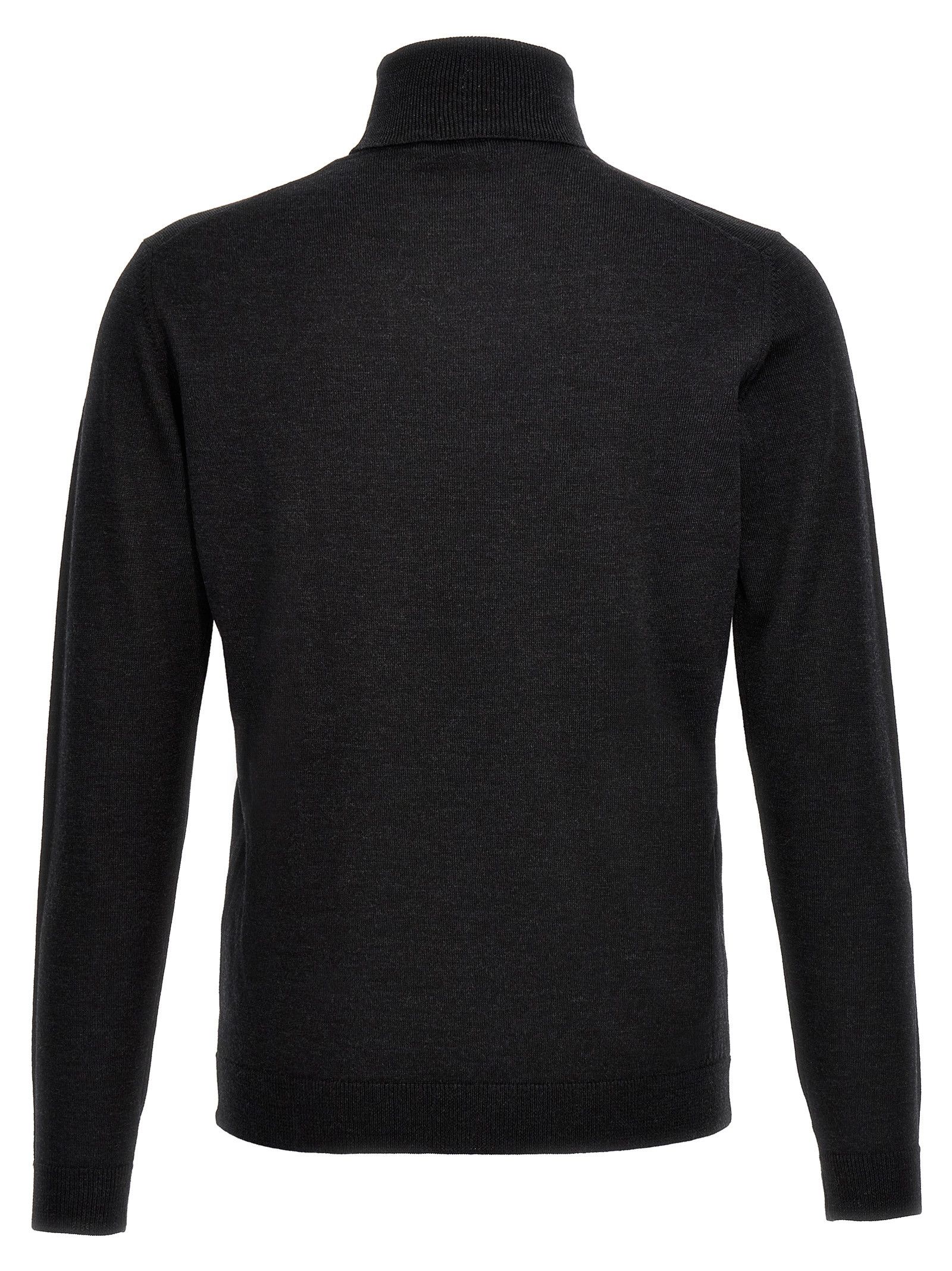Roberto Collina Wool Turtleneck Sweater Size US L / EU 52-54 / 3 - 2 Thumbnail