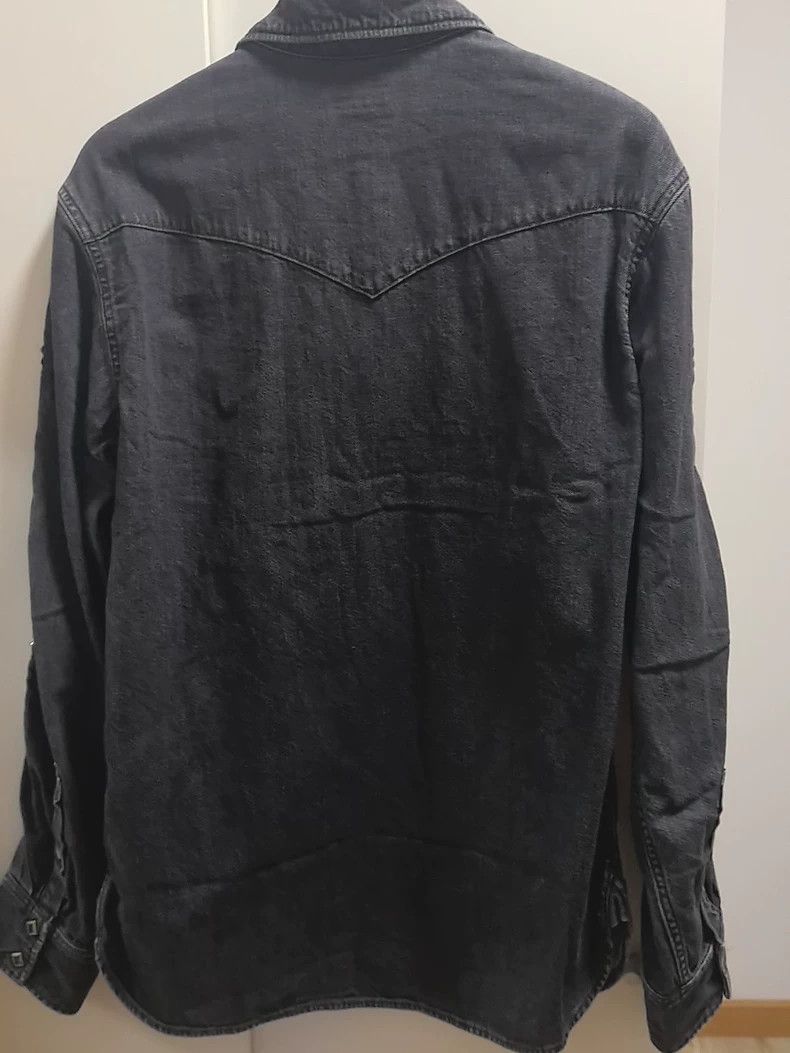 Kapital Kapital 8oz Vintage Black Denim Jacket Size US M / EU 48-50 / 2 - 6 Thumbnail