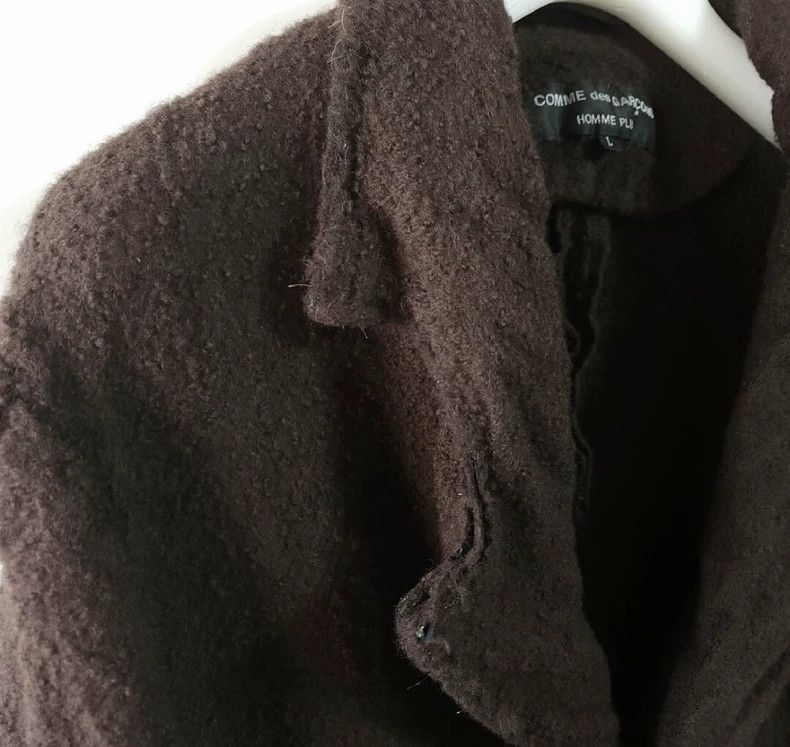 Comme des Garcons Comme des Garcons 2004AW Boiled Wool Coat Size US L / EU 52-54 / 3 - 3 Thumbnail