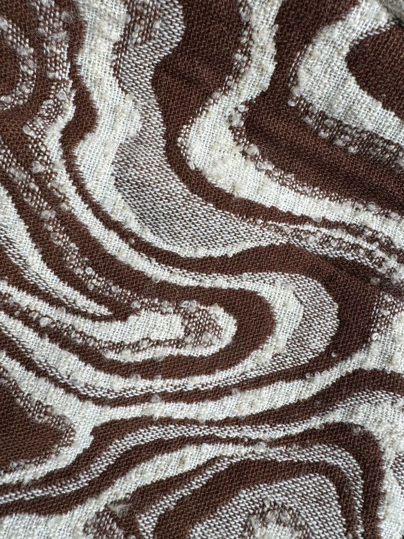 Dries Van Noten Dries Van Noten Wool Wave Blazer Size US L / EU 52-54 / 3 - 8 Thumbnail