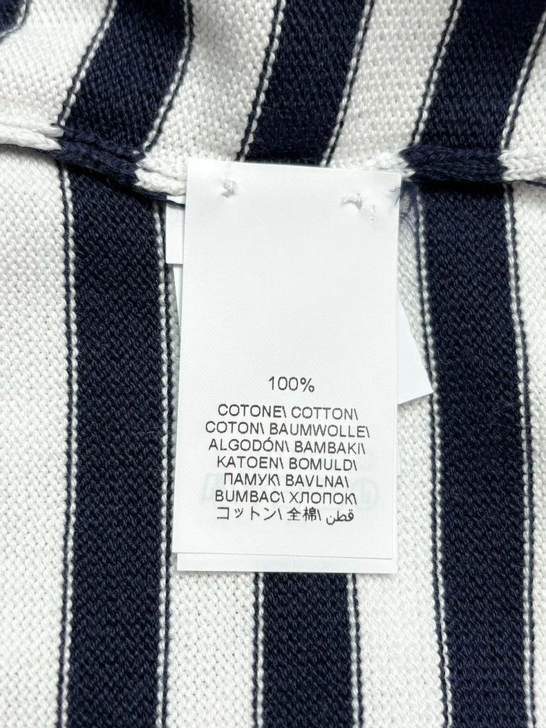 Brunello Cucinelli Brunello Cucinelli Men's Stripe Cotton Sweater Size US L / EU 52-54 / 3 - 5 Thumbnail