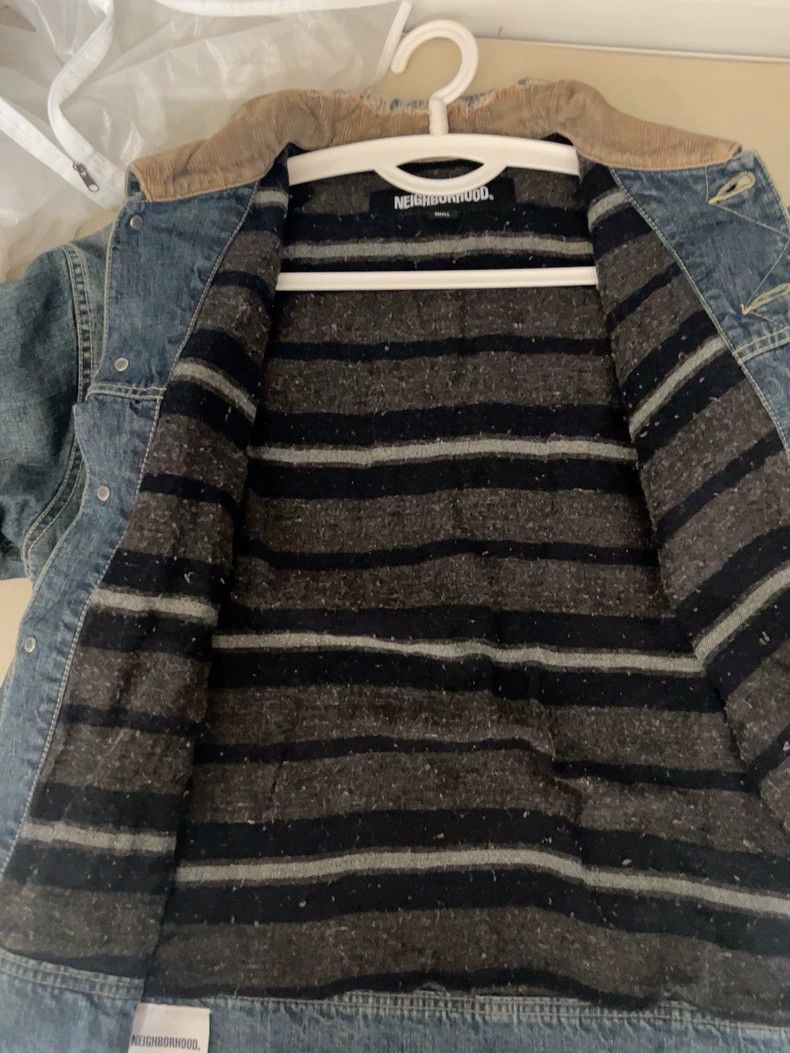 Neighborhood Neighborhood 23AW Distressed Denim Jacket Size US S / EU 44-46 / 1 - 3 Thumbnail