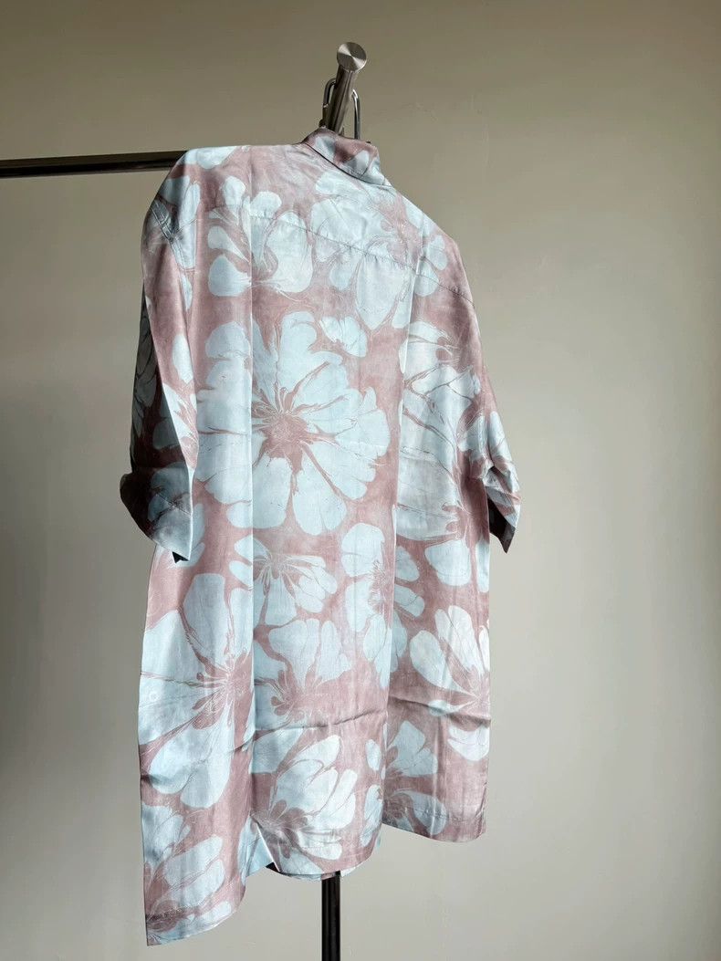 Dries Van Noten Dries Van Noten Silk Floral Shirt Size US S / EU 44-46 / 1 - 3 Thumbnail