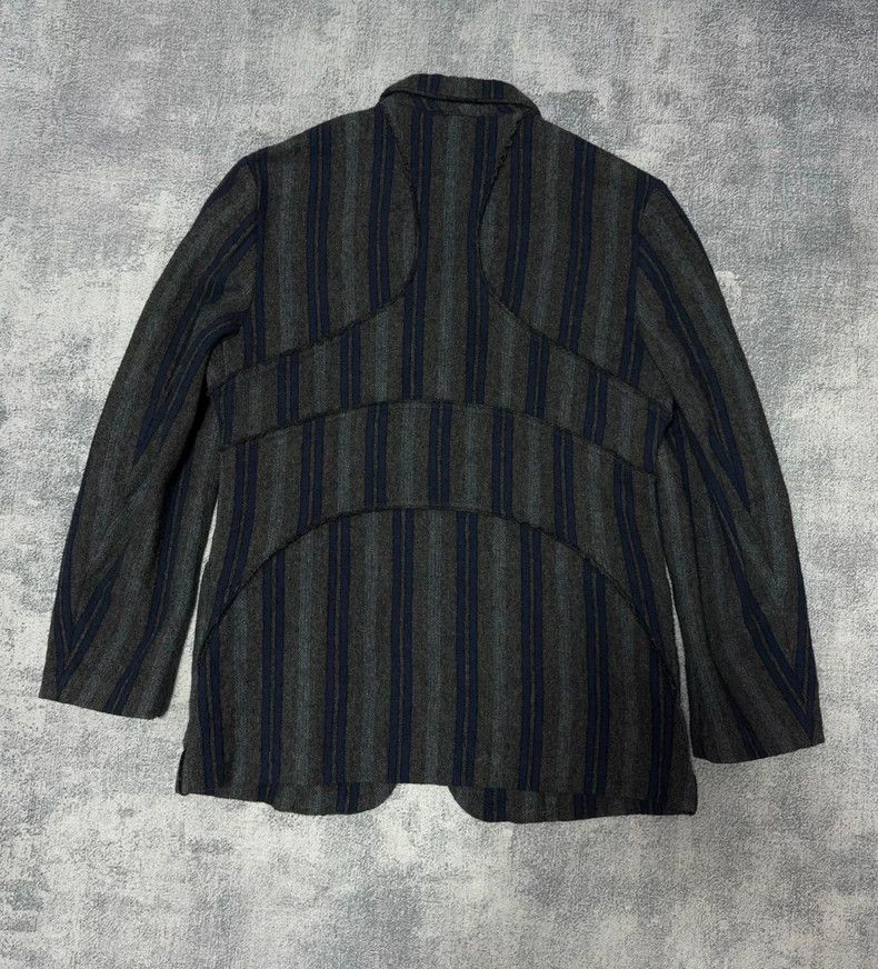Comme des Garcons Comme des Garcons Wool Stripe Jacket Size US L / EU 52-54 / 3 - 6 Thumbnail