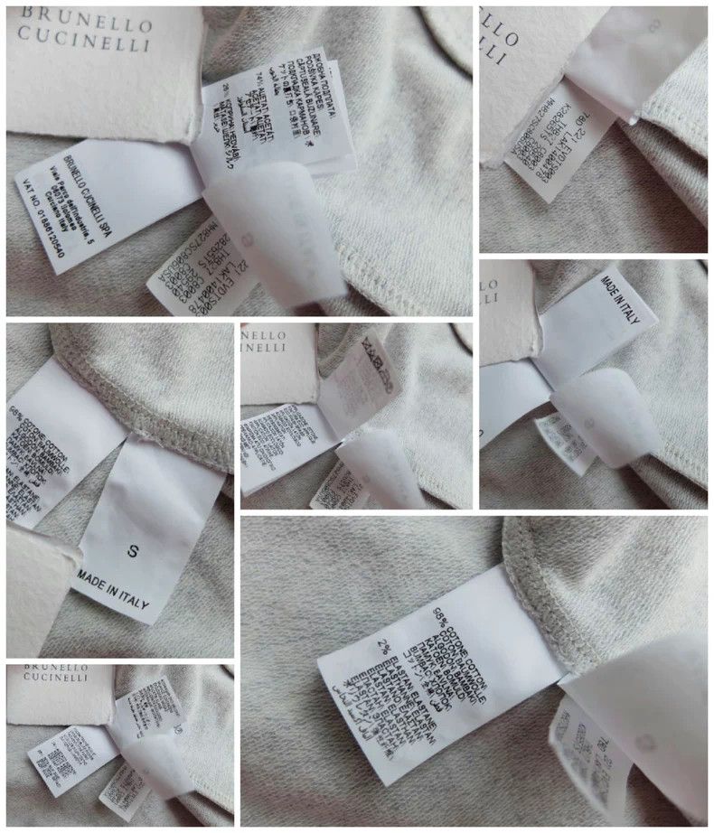 Brunello Cucinelli Brunello Cucinelli Gray Hooded Sweatshirt Size US S / EU 44-46 / 1 - 9 Thumbnail