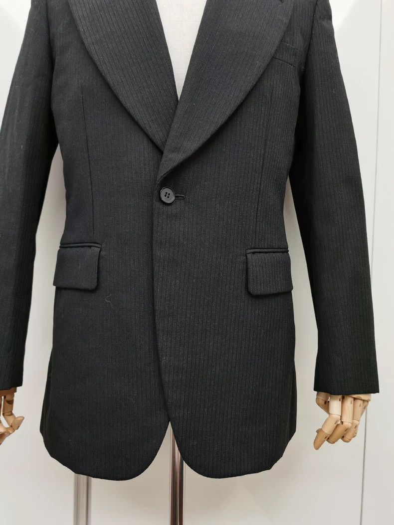 Comme des Garcons Comme des Garçons Homme Plus Striped Blazer Size US M / EU 48-50 / 2 - 2 Thumbnail