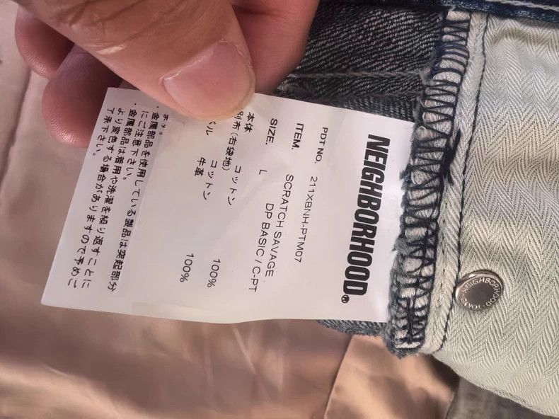 Neighborhood NEIGHBORHOOD 21ss DPB Distressed Jeans Size US 31 - 7 Thumbnail