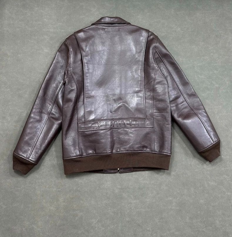 Neighborhood NEIGHBORHOOD A-2 Horsehide Leather Jacket Size US L / EU 52-54 / 3 - 2 Thumbnail