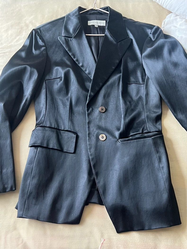 Dries Van Noten Dries Van Noten Silk Waistcoat Blazer Size US S / EU 44-46 / 1 - 2 Thumbnail