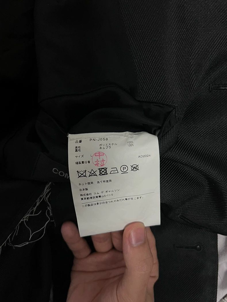 Comme des Garcons CdG HOMME PLUS Distressed Blazer Coat Size US L / EU 52-54 / 3 - 3 Thumbnail