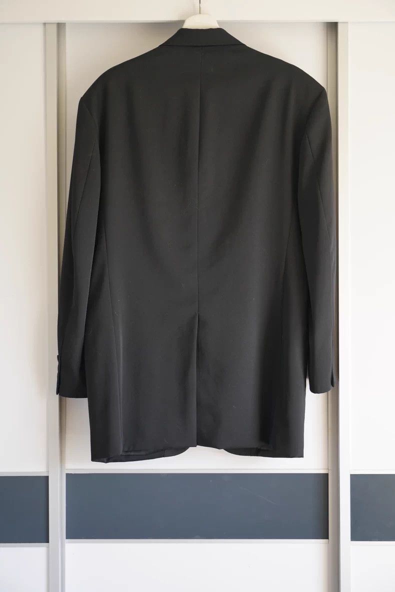 Yohji Yamamoto Yohji Yamamoto Silk Collar Wool Blazer Size US S / EU 44-46 / 1 - 2 Thumbnail