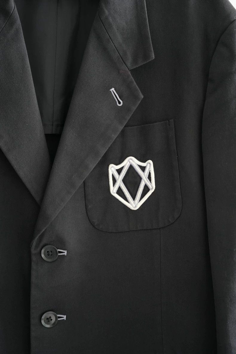 Yohji Yamamoto Yohji Yamamoto 03ss Silk Badge Blazer Size US S / EU 44-46 / 1 - 3 Thumbnail