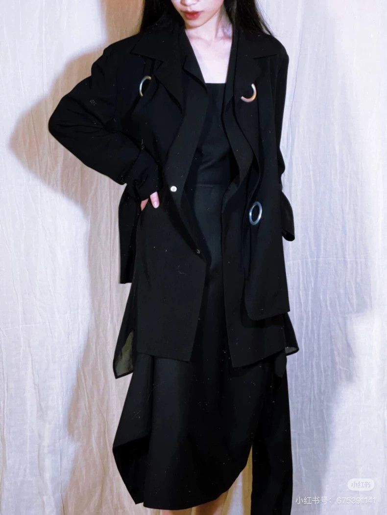 Yohji Yamamoto Yohji Yamamoto Mainline Suit Set Size US L / EU 52-54 / 3 - 8 Thumbnail